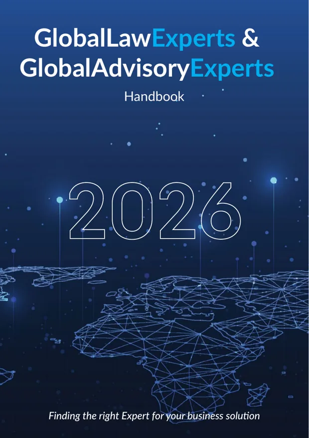 Portada del Global Law Experts & Global Advisory Experts Handbook 2026